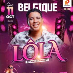 BELGIQUE : CONCERT LÔLA AU GRAND COMPLET