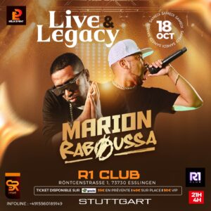STUTTGART : LIVE & LEGACY - MARION / RABOUSSA