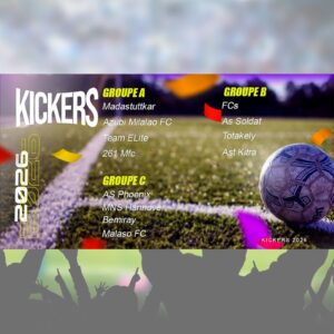 KICKERS ALLEY OOP 2026 : INSCRIPTION FOOTBALL MASCULIN