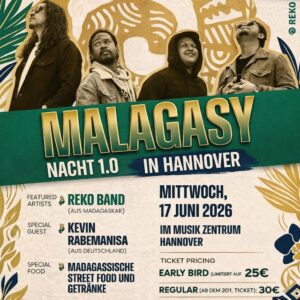 MALAGASY NACHT 1.0 IN HANNOVER - KONZERT „REKO BAND“